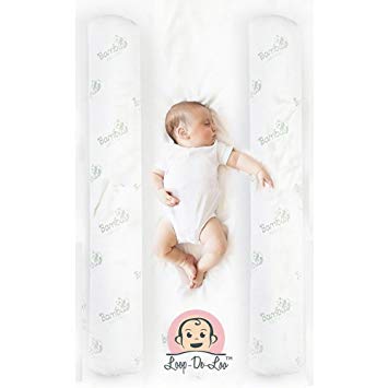 [2-Pack] Loop-De-Loo Brand Bamboo Toddler Sleep Bed Rail
