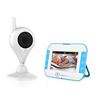 TimeFlys Video Baby Monitor C240B 2.4 inch LCD Vibration Infrared Night Vision Two Way Talk Temperature...