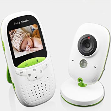 Battiphee Video Baby Monitor, Night Vision, Temperature Monitoring, 2.4G Wireless Two Way Talk...