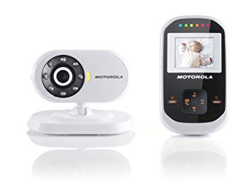 Motorola MBP18 Digital Wireless Video Baby Monitor with 1.8-Inch Color LCD Screen, 2.4 GHz FHSS, and...
