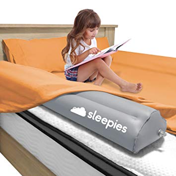 Inflatable Portable Bed Rail - 2 Pack. Safety Bumper Perfect for Travel and Home Use. Suitable for All Bed...