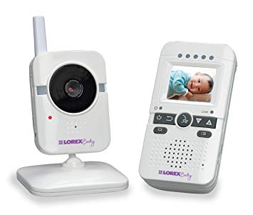 Lorex BB1811 Wireless Baby Monitor with Color Screen and Talk-to-Baby Intercom, White (Discontinued by...