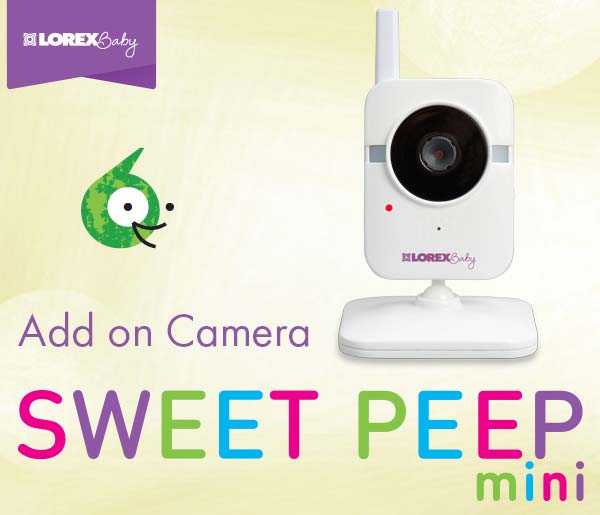 BB1811AC1 Lorex Baby Sweet Peep mini Add-On Camera