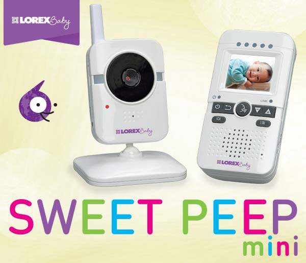 BB1811 Lorex Baby Sweet Peep mini Video Baby Monitor