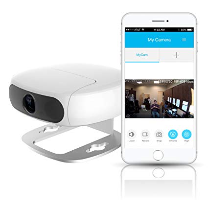 Tofucam by Pyle - 2 Mega Pixel FULL HD 1080P in Home Wireless IP Camera and Baby Monitor - SD Recording and Time Lapse Export
