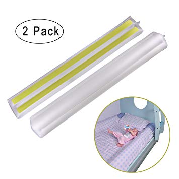 Portable Bed Rail Bumper, Ledes Inflatable Waterproof Leak-Proof Toddlers Kids Baby Safety Guard for All...