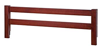 Safety Rail Guard for Beds and Bunk Beds 1002 by Palace Imports, Mahogany, 14.75”H x 42.75”W, 2”x...