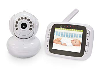Cozy Infant C3500 Remote Wireless Video Baby Monitor with 3.5-inch Color LCD Screen, Infrared Night Vision...