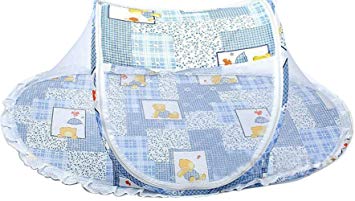 Gaorui Children Baby Cartoon Form Mosquito Net in Bed New 2013 Multi-functional Foldable - Blue