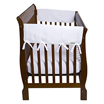 Trend Lab Waterproof CribWrap Rail Cover - For Wide Side Crib Rails Made to Fit Rails up to 18